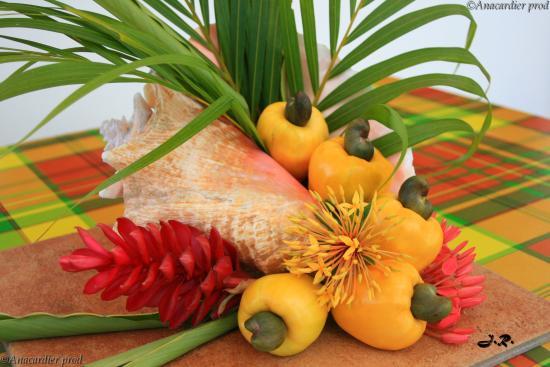 fruits de l'anacardier : le cajou